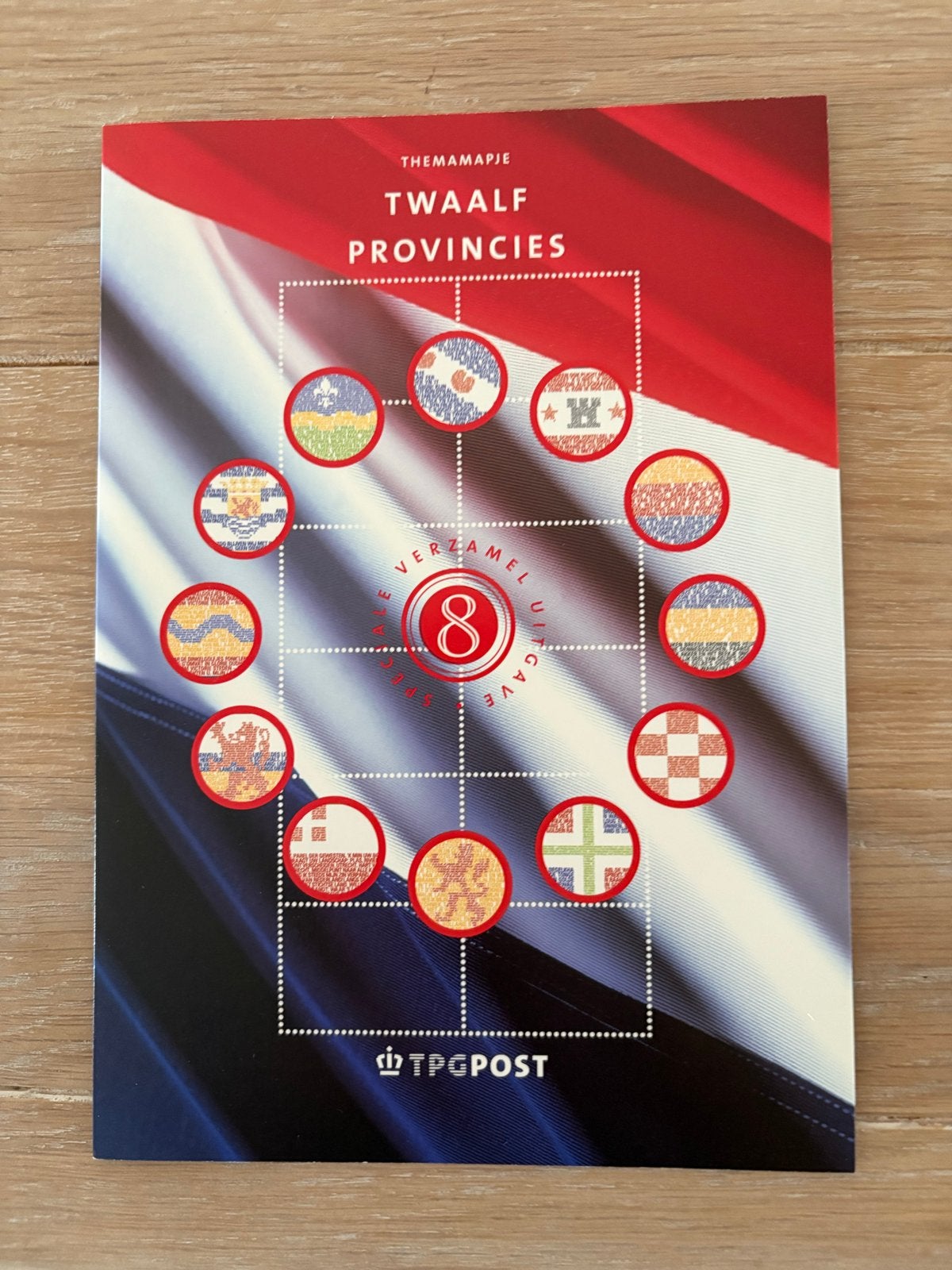 Themamapje Twaalf Provincies - TPG Post (2002), Postzegels en Munten, Postzegels | Nederland, Ophalen of Verzenden, Na 1940, Postfris