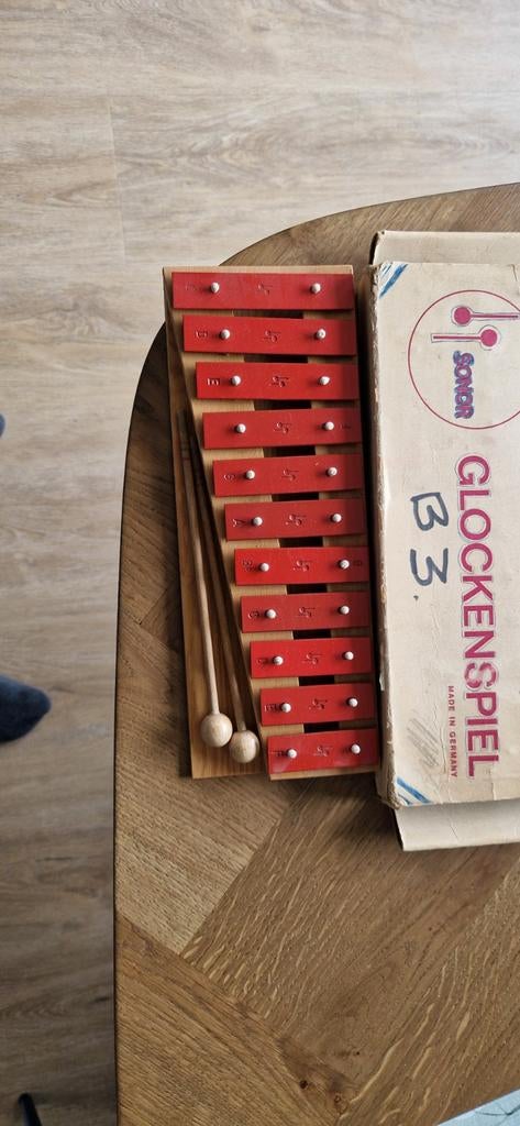 Vintage Sonor Klokkenspel - B3 - Made in Germany, Ophalen of Verzenden, Gebruikt, Melodische percussie