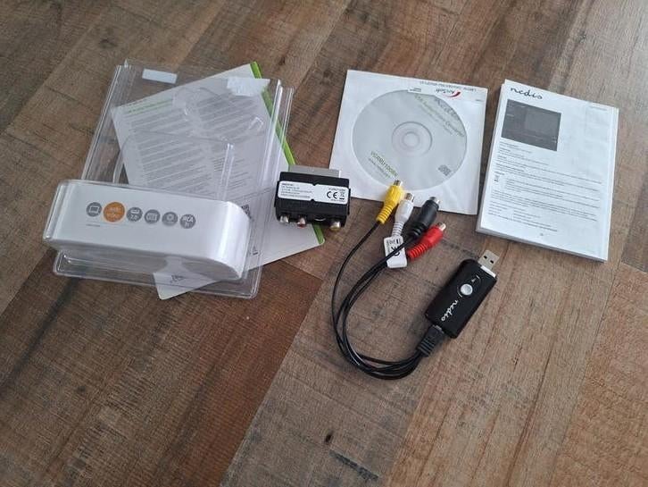 Nedis USB Video Grabber met SCART-adapter, Computers en Software, Capture cards, Ophalen of Verzenden