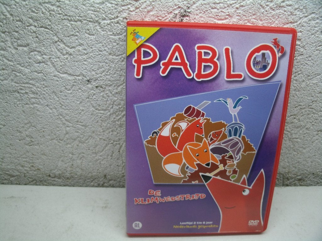 dvd 185k pablo de klimwedstrijd, Alle leeftijden, Ophalen of Verzenden, Zo goed als nieuw