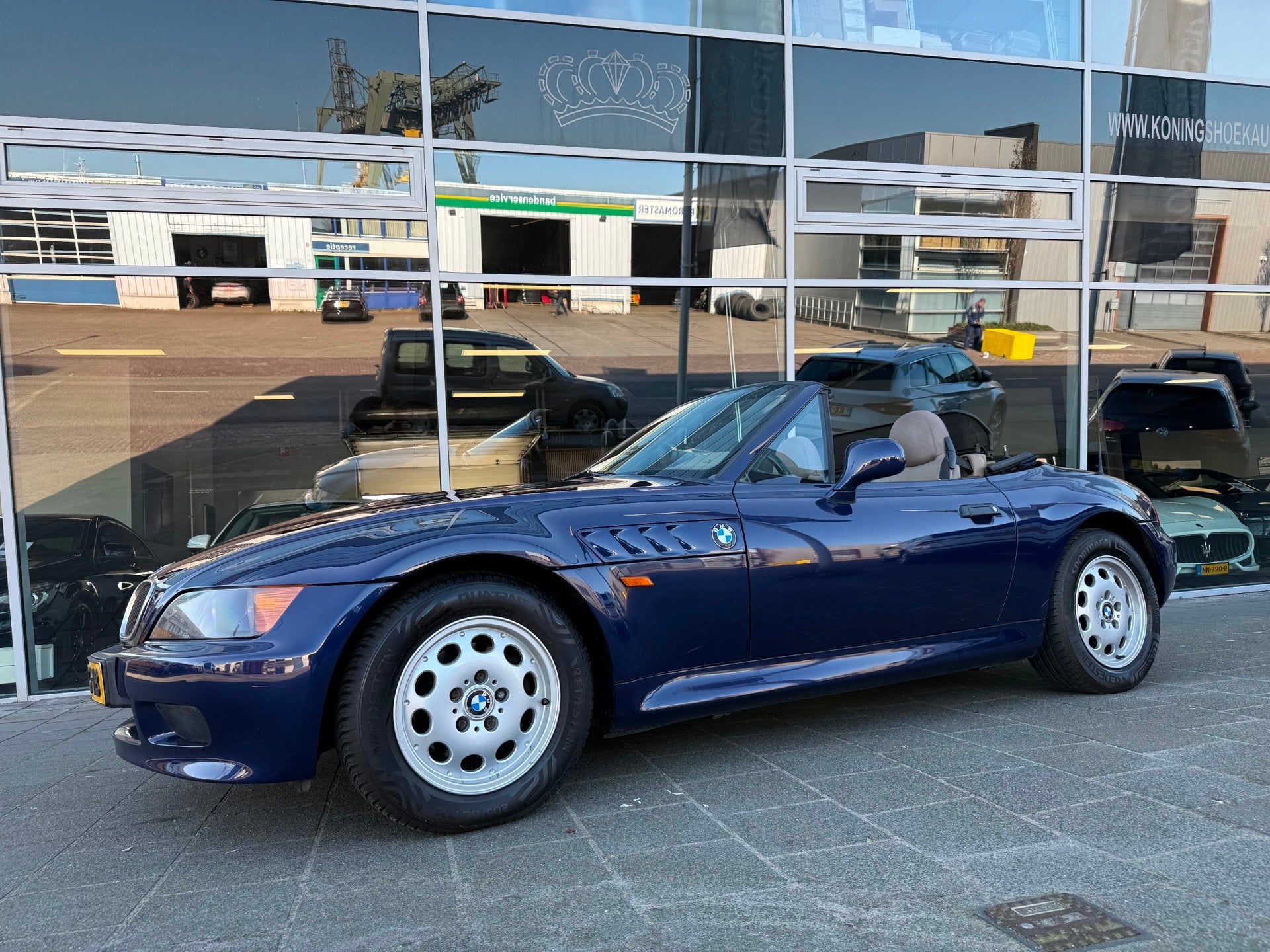 BMW Z3 Roadster 1.9 Automaat, Achterwielaandrijving, Gebruikt, Beige, 4 cilinders