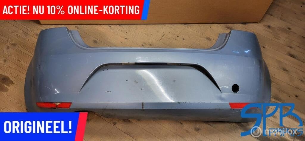 SEAT LEON 1P Achterbumper 2005 - 2008 Achter Bumper KRASSEN, Auto-onderdelen, Gebruikt, Ophalen of Verzenden, Seat, Seat
