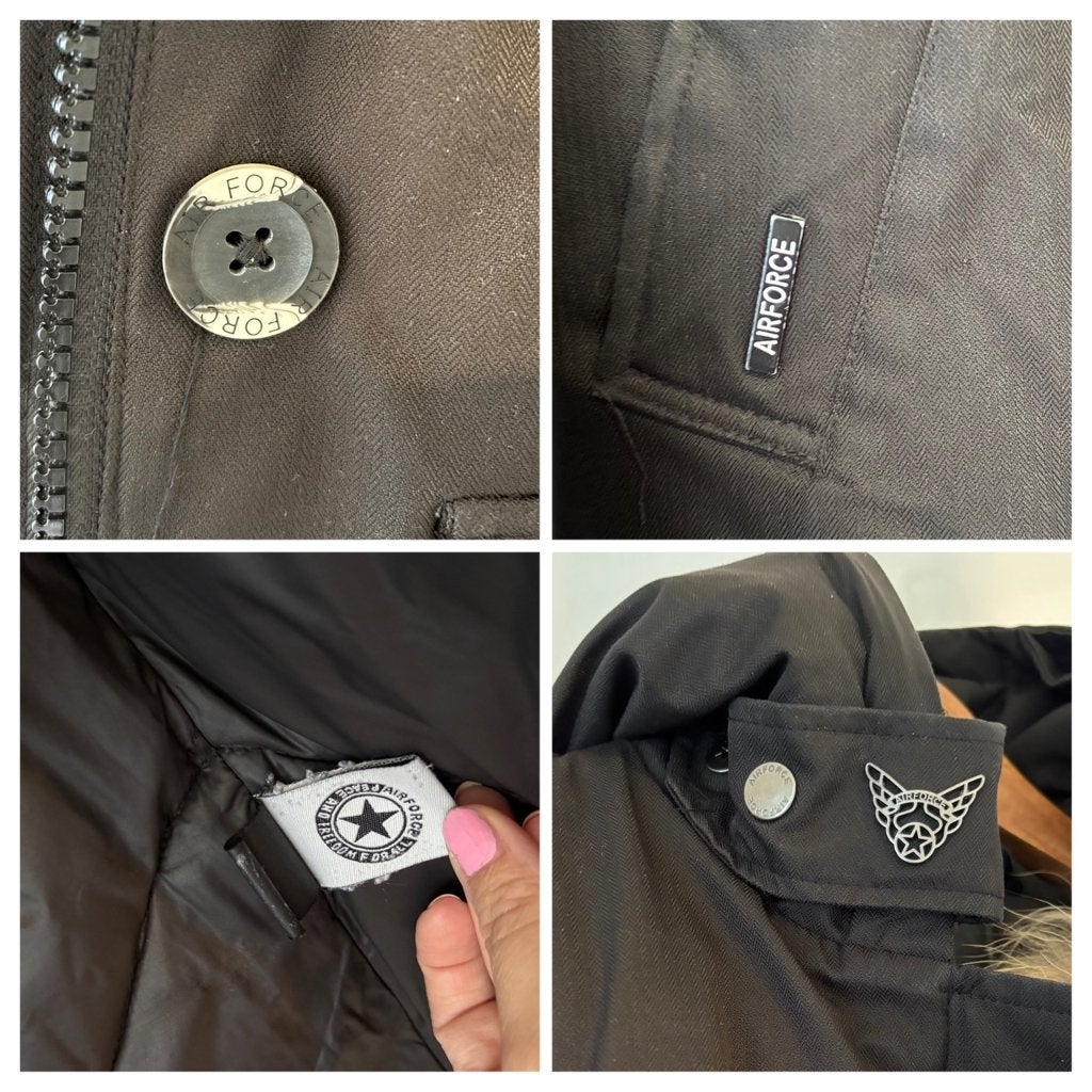 Airforce Jas, Airforce, Ophalen of Verzenden, Gedragen, Zwart