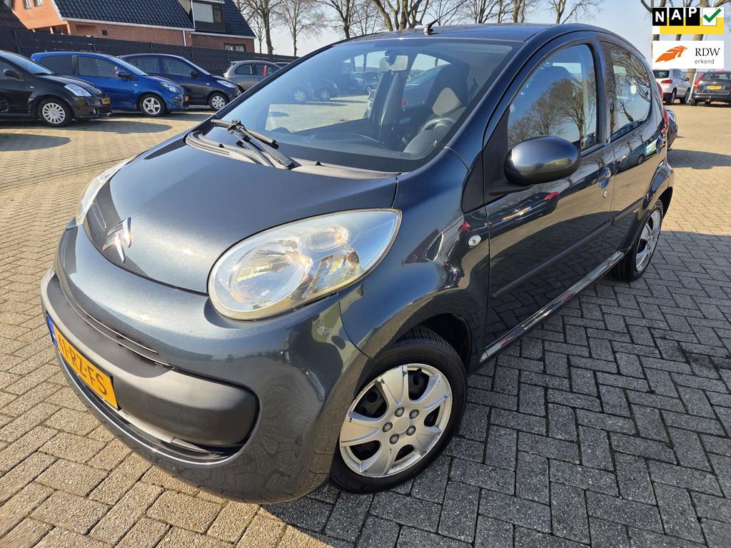 Citroen C1 1.0-12V Ambiance 5Drs 2005. Airco/CV/Elektrische, Voorwielaandrijving, Stof, Gebruikt, Zwart