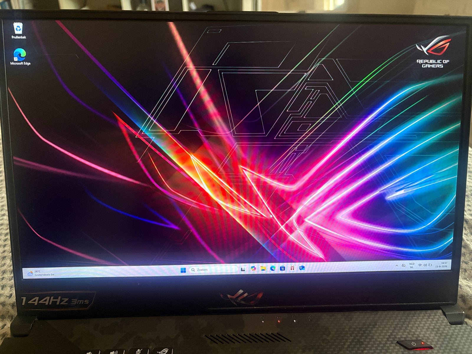 ASUS ROG Strix GL704GV Gaming Laptop i7-8750H RTX 2060, Gebruikt, Met videokaart, 2 tot 3 Ghz, Qwerty