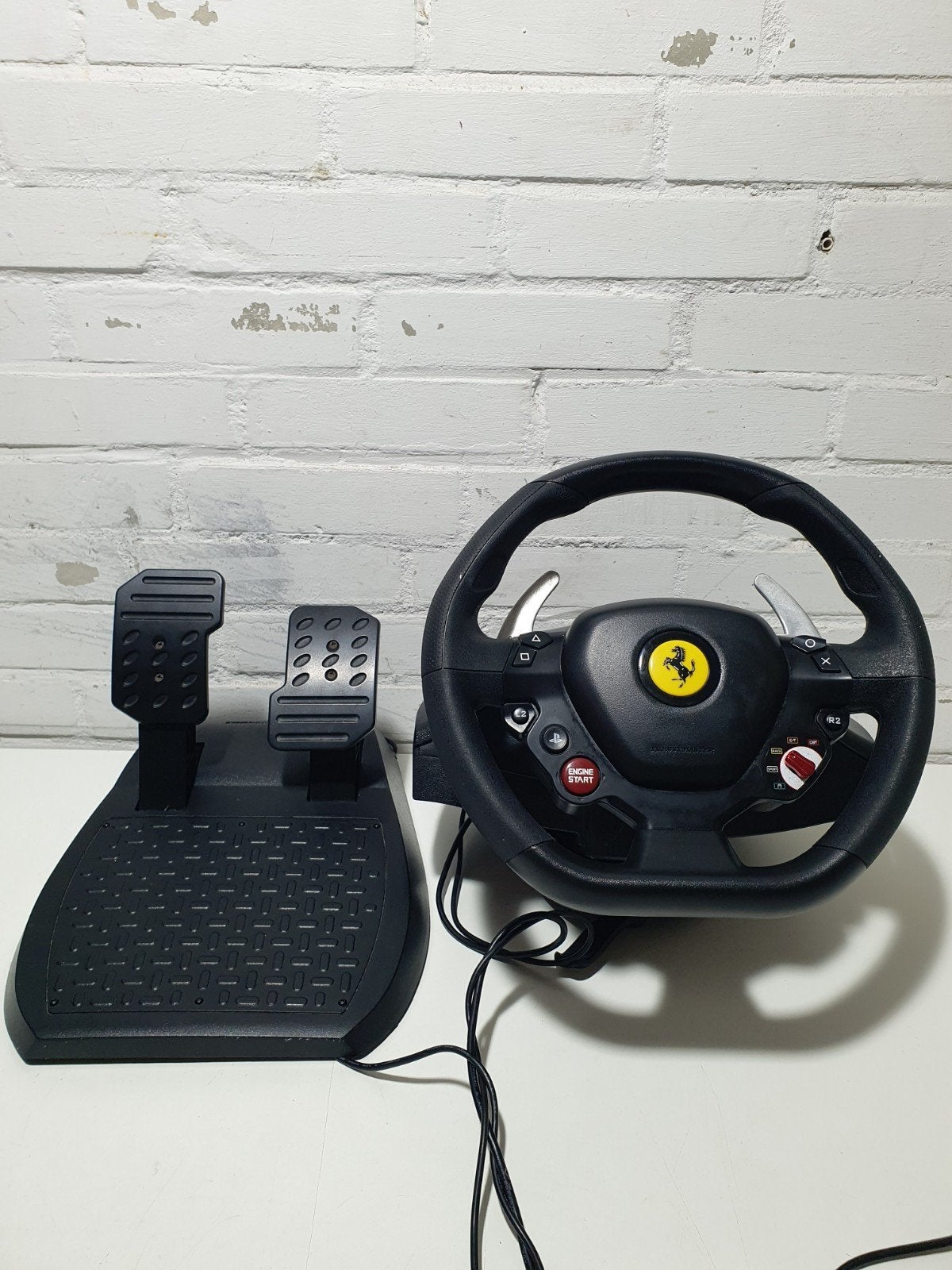 Thrustmaster T80 Ferrari 488 Racestuur + Pedaal Ps4/Ps5/PC, Xbox One, ., Ophalen of Verzenden, .
