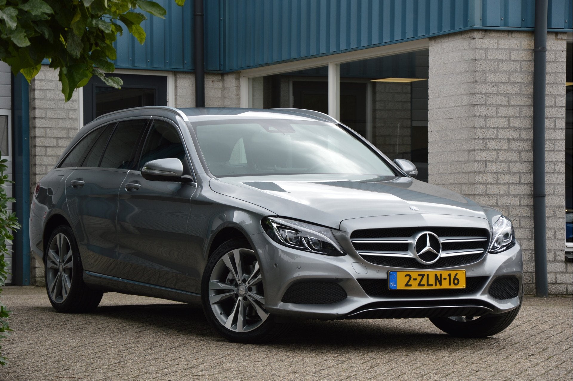 Mercedes-Benz C-Klasse Estate 200 Ambition AVANTGARDE | LED, Auto's, Achterwielaandrijving, Gebruikt, 4 cilinders, Leder en Stof
