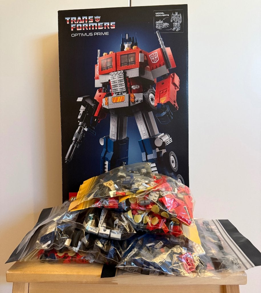 LEGO 10302 | Optimus Prime Transformers | Gebruikt Compleet, Kinderen en Baby's, Speelgoed | Duplo en Lego, Ophalen, Gebruikt
