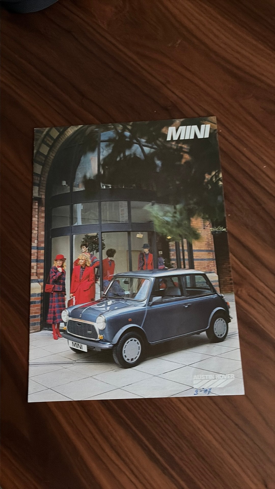 Mini brochure, Ophalen of Verzenden, Zo goed als nieuw, Overige merken