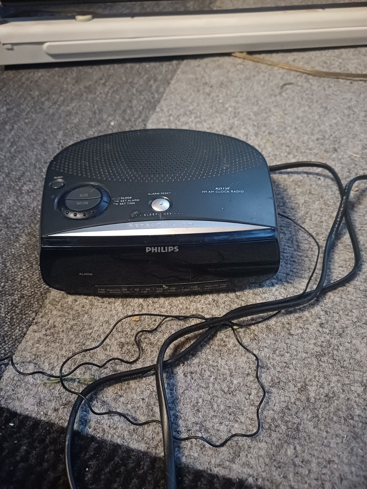 Philips Wekkerradio AJ3120 - Werkt naar behoren, Ophalen of Verzenden
