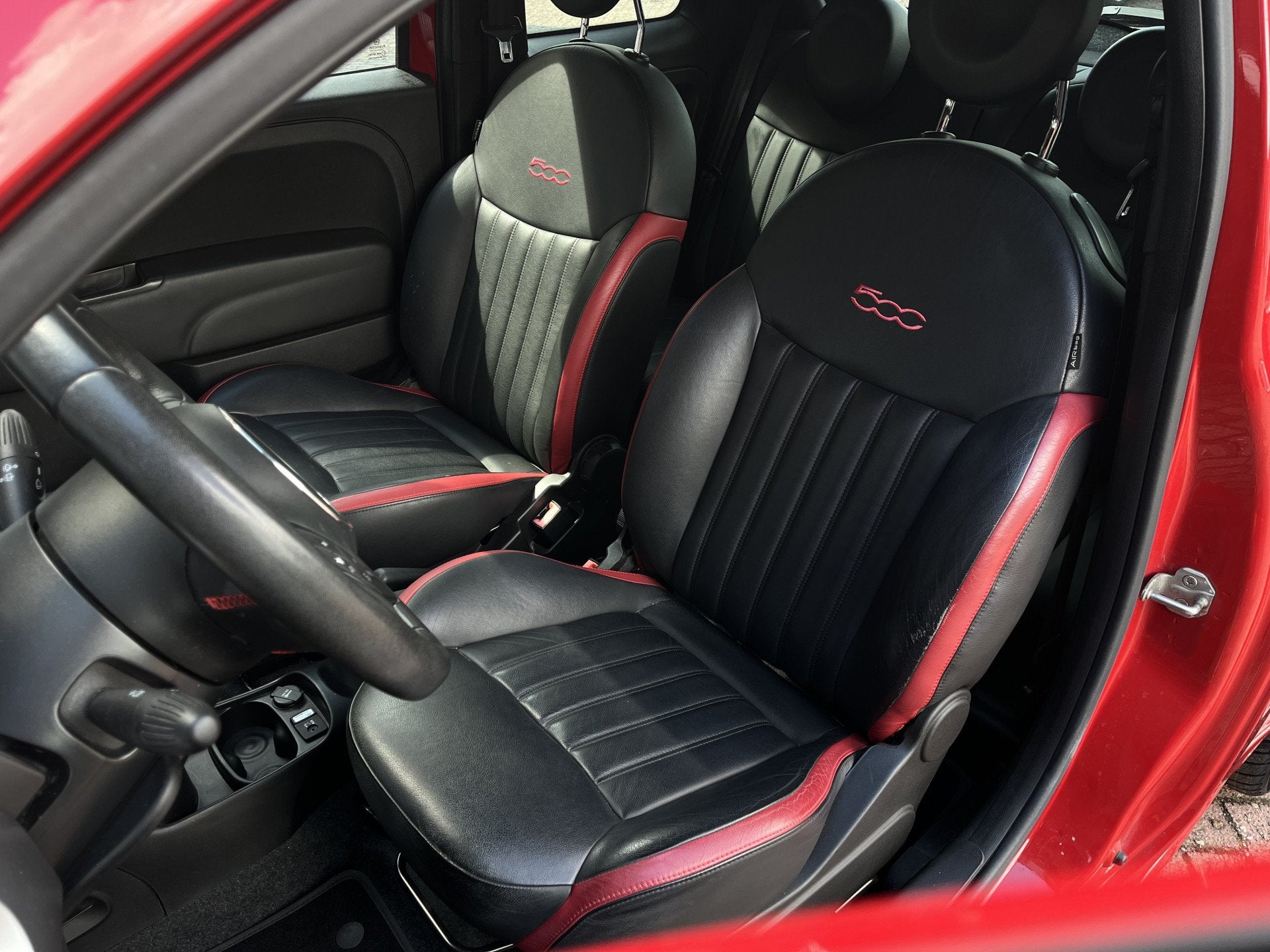 Fiat 500 0.9 TwinAir Turbo 500S Climate Control | Lederen be, Voorwielaandrijving, Gebruikt, 905 kg, Bedrijf