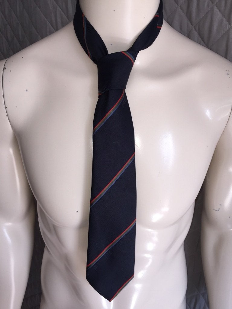 PTT Post stropdas, Westminster. (2B22), Tweedehands verkoop, Tweedehands verkoop, Blauw, Ophalen of Verzenden