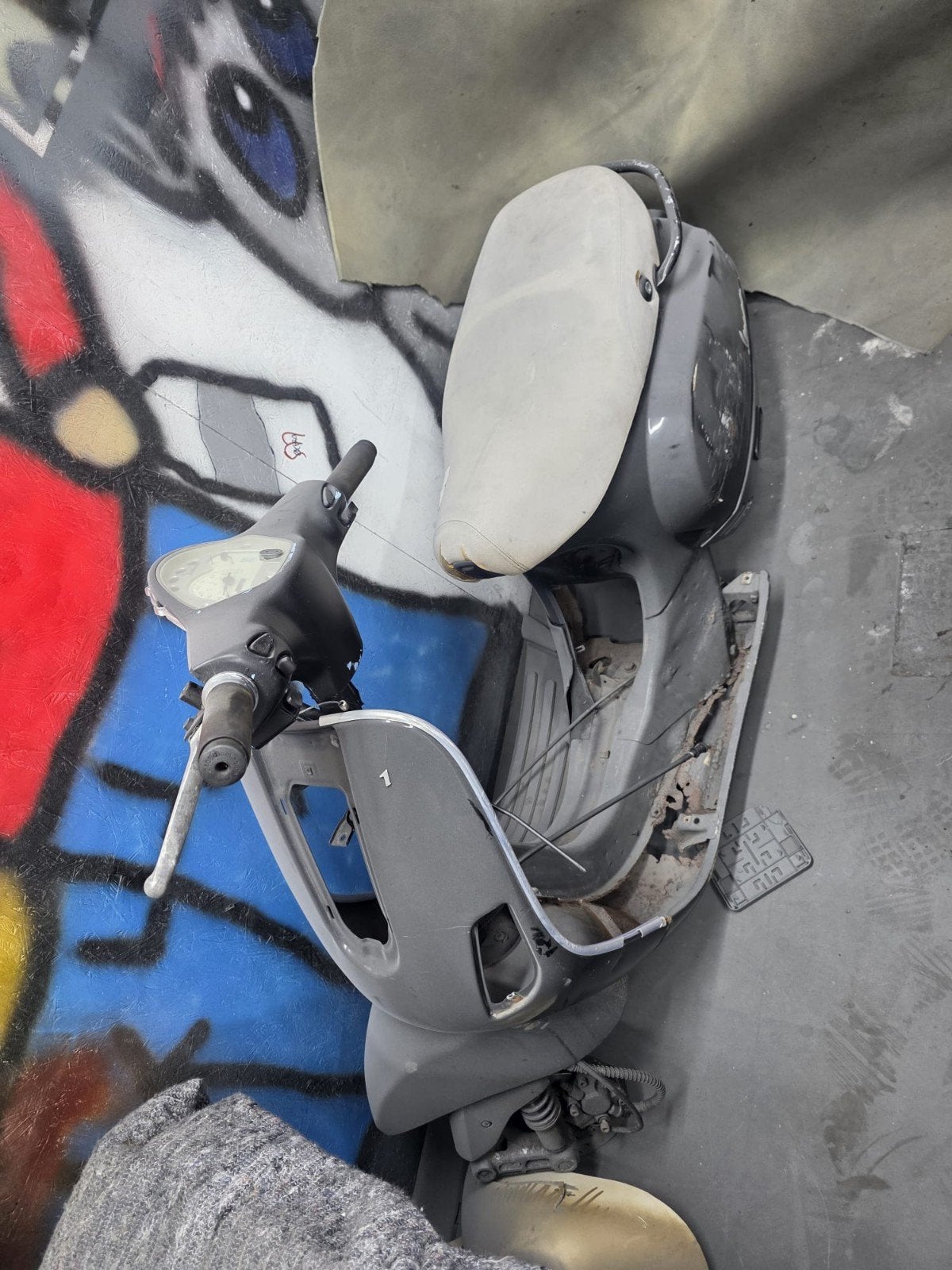 Vespa lx frame rotte bodem snor kentenen, Ophalen, Maximaal 25 km/u, Vespa