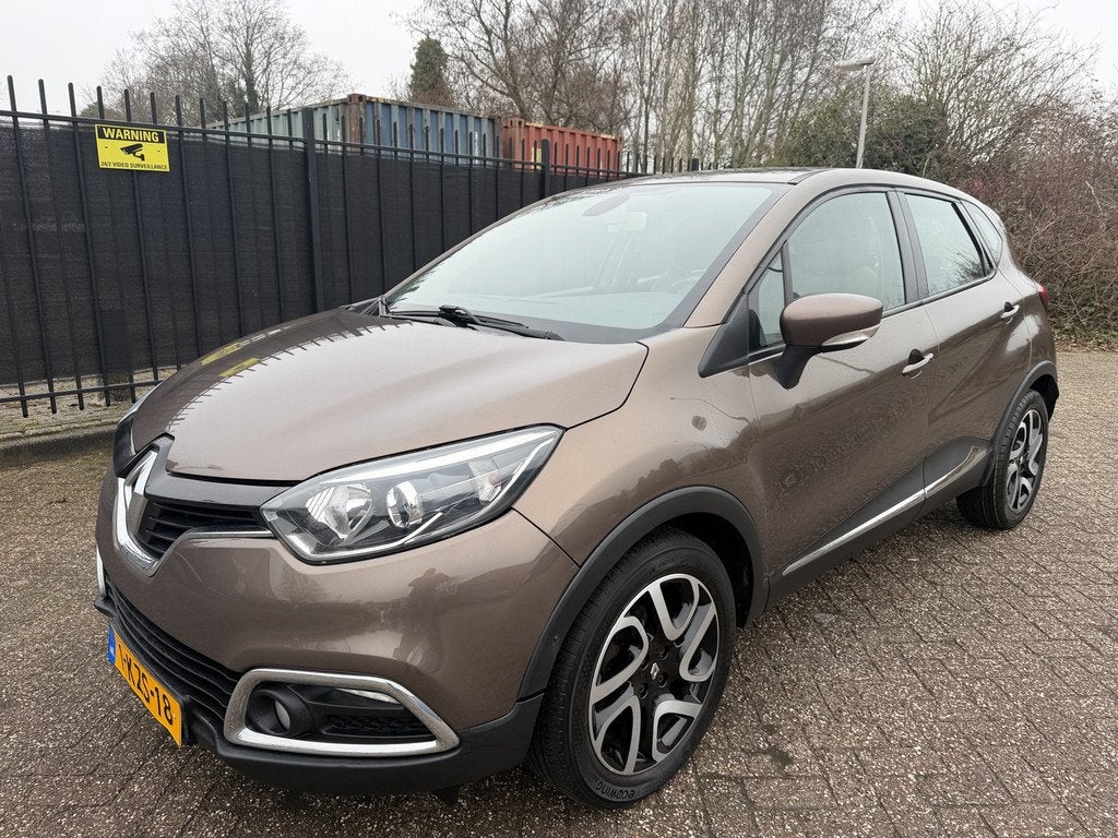 Renault Captur 0.9 TCe Dynamique Clima/Cruise/Navi, Auto's, Renault, Voorwielaandrijving, Stof, Gebruikt, Zwart