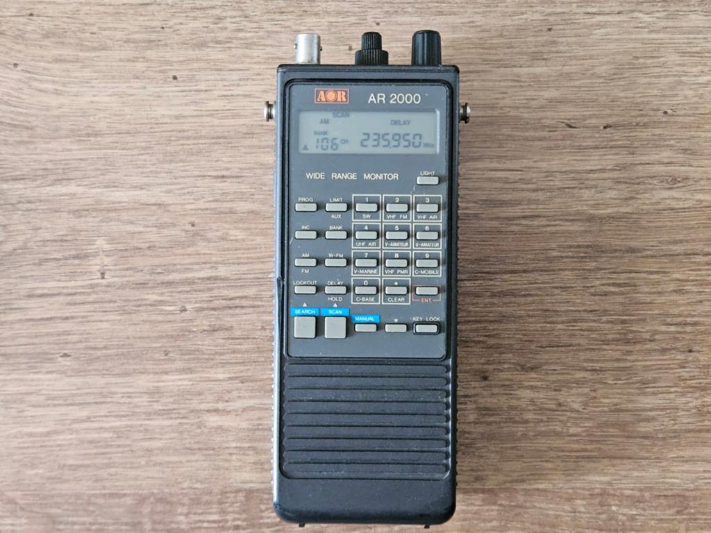 AOR AR 2000 scanner, Ophalen of Verzenden, Gebruikt, Draagbaar