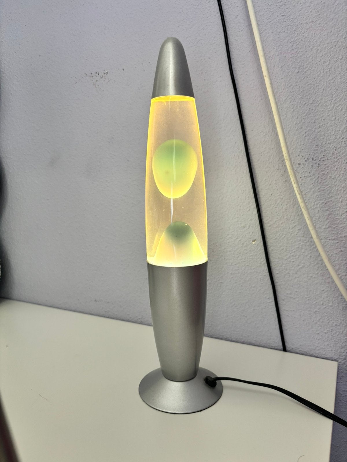 Blauwe lavalamp (werkt nog perfect), Ophalen, Zo goed als nieuw, Lavalamp