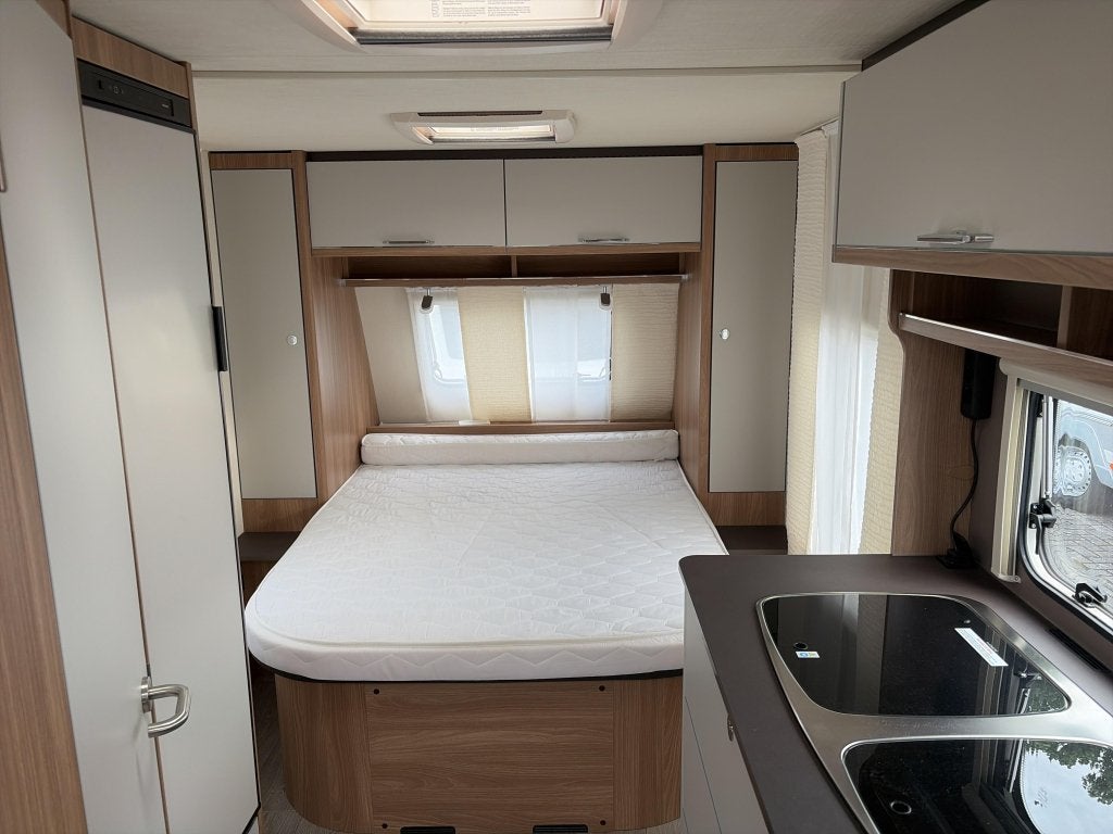 Bürstner Premio Limited 490 TS Mover/Fietsdrager/Lu, Caravans en Kamperen, Caravans, Standaardzit, Schokbreker, Bedrijf, Bürstner