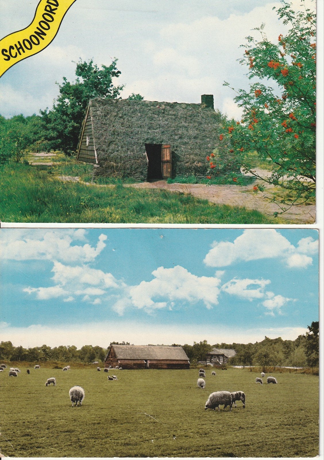SCHOONOORD OPENLUCHTMUSEUM DE ZEVEN MARKEN KINDERBOERDERIJ, Ophalen of Verzenden, 1960 tot 1980, Gelopen, Drenthe
