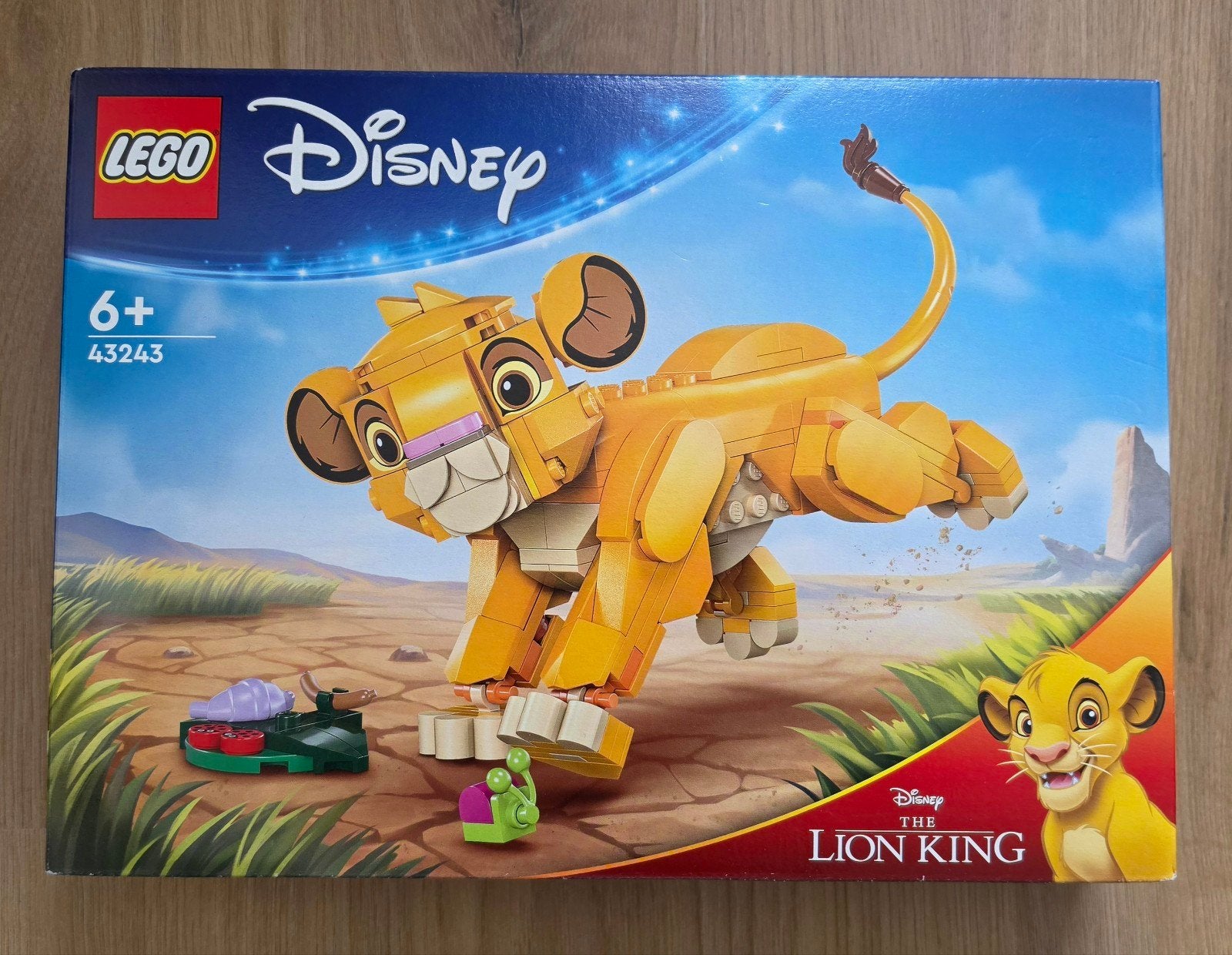 LEGO Disney De Leeuwenkoning Simba 43243 Nieuw in doos, Ophalen of Verzenden, Nieuw