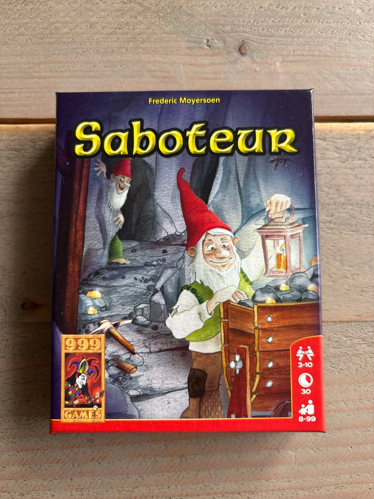 Saboteur - Het spannende kaartspel voor de hele familie, Drie of vier spelers, Ophalen of Verzenden, Gebruikt