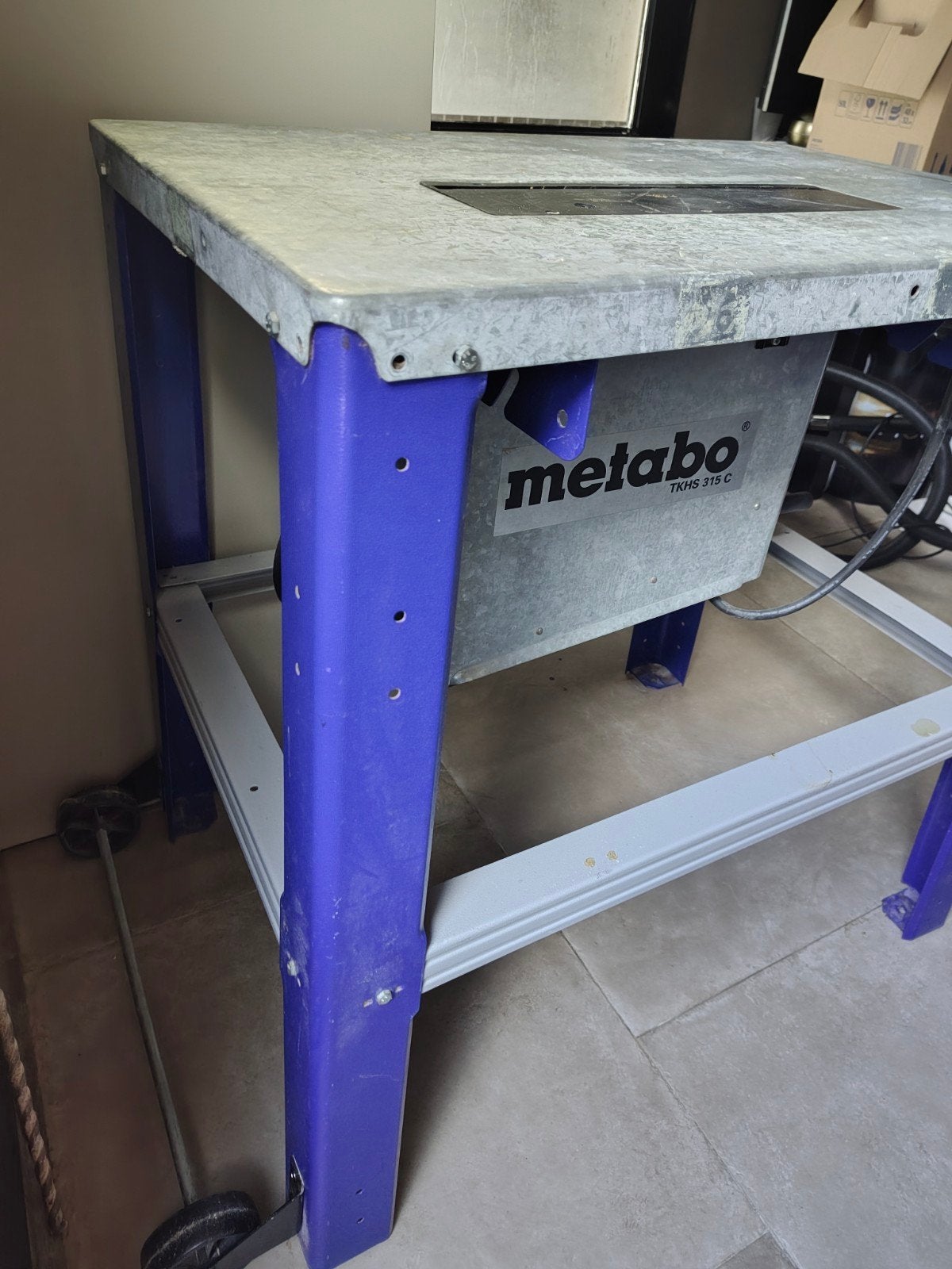 Metabo TKHS 315 C Cirkelzaag - Gebruikt, Doe-het-zelf en Verbouw, Ophalen, Gebruikt, Cirkelzaag, 70 mm of meer
