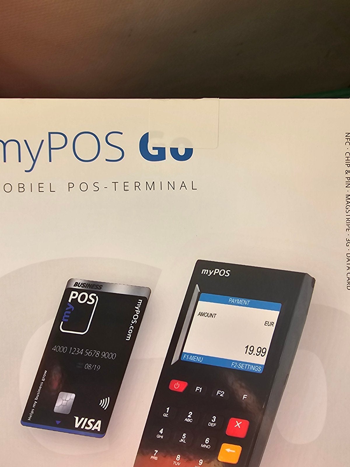 myPOS Go Mobiel POS-terminal - Nieuw in doos, Ophalen of Verzenden