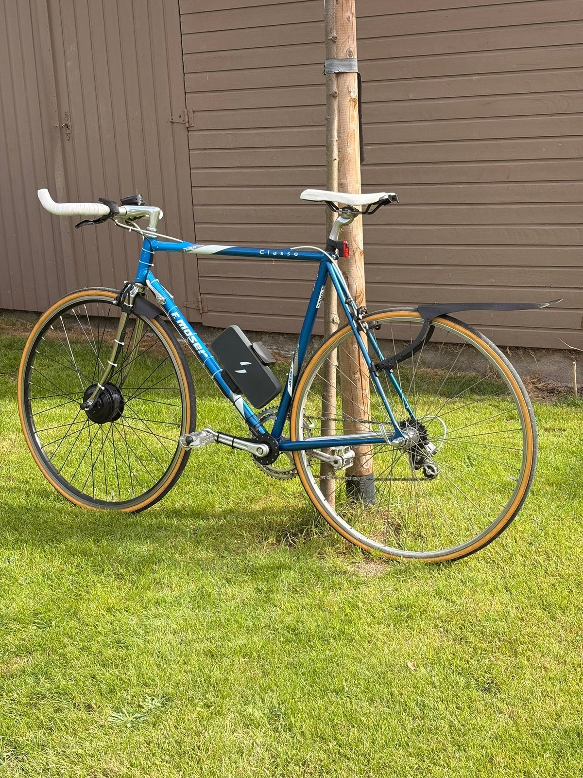 Vintage race fiets e-bike (Elektrische Swytch kit), Staal, Zo goed als nieuw, Ophalen, Overige merken