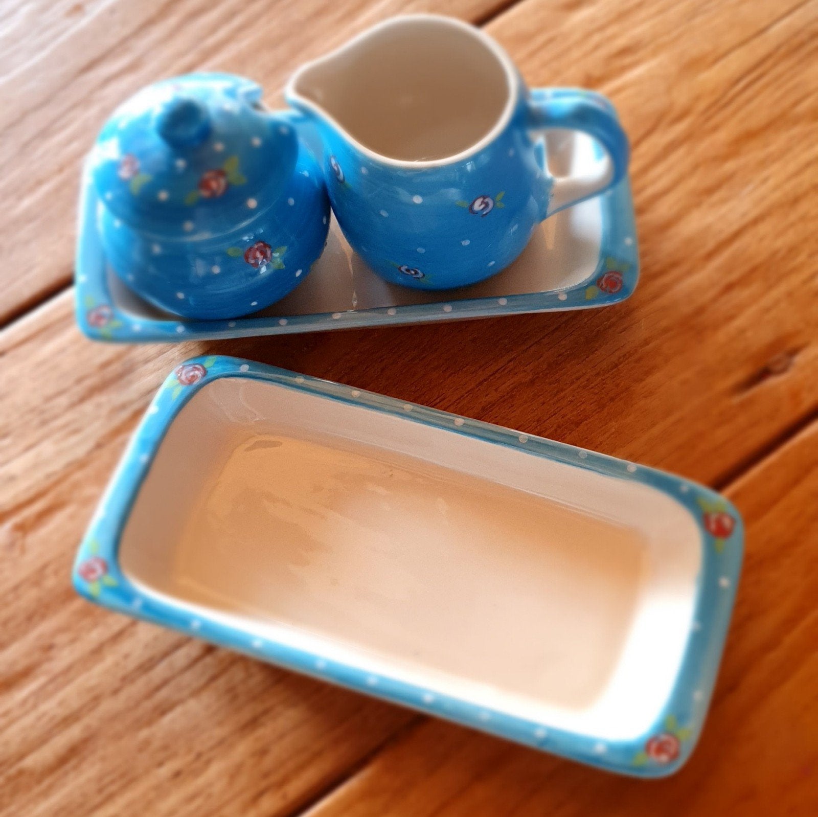 Froukjes servies roomstel suiker- en melkkannetje, Overige merken, Overige typen, Ophalen of Verzenden, Zo goed als nieuw