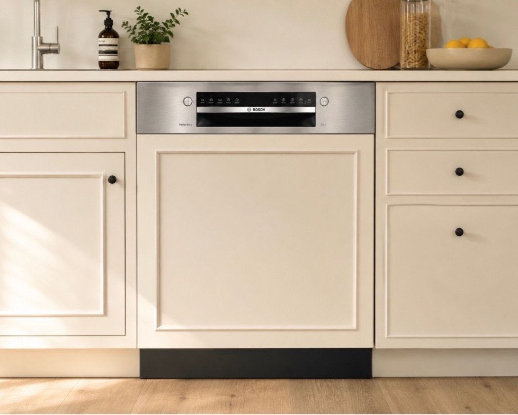 Bosch PerfectDry inbouw vaatwasser, Ophalen, Minder dan 85 cm, Minder dan 10 liter, Zo goed als nieuw