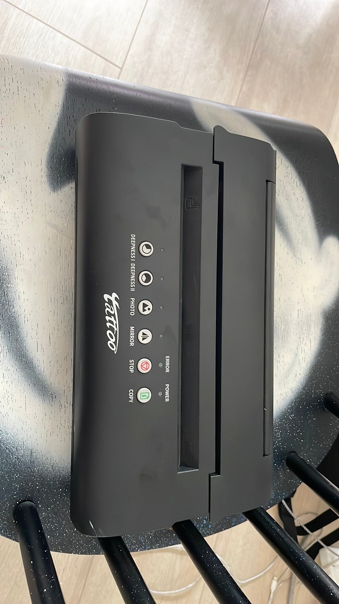 Tattoo stencil printer, Computers en Software, Printers, Zo goed als nieuw, Ophalen of Verzenden