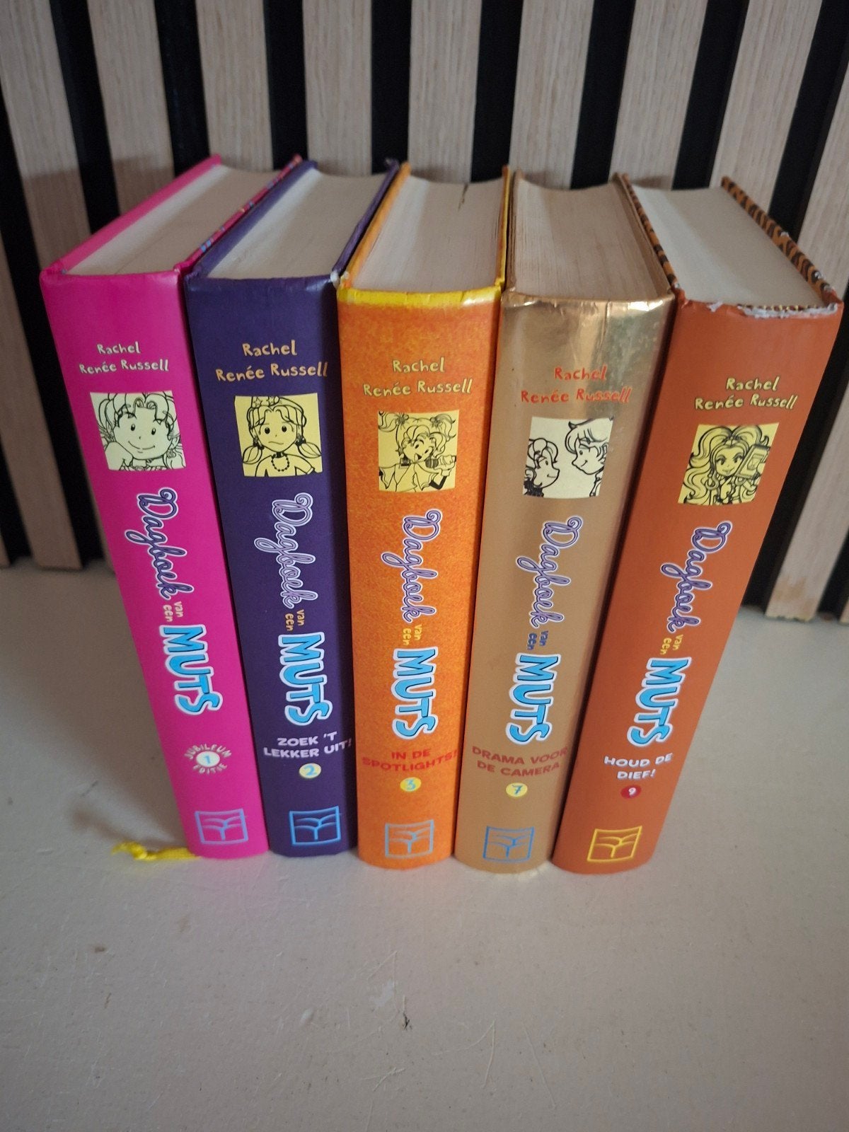 5x Dagboek van een Muts  - kinderboeken, Ophalen of Verzenden, Zo goed als nieuw