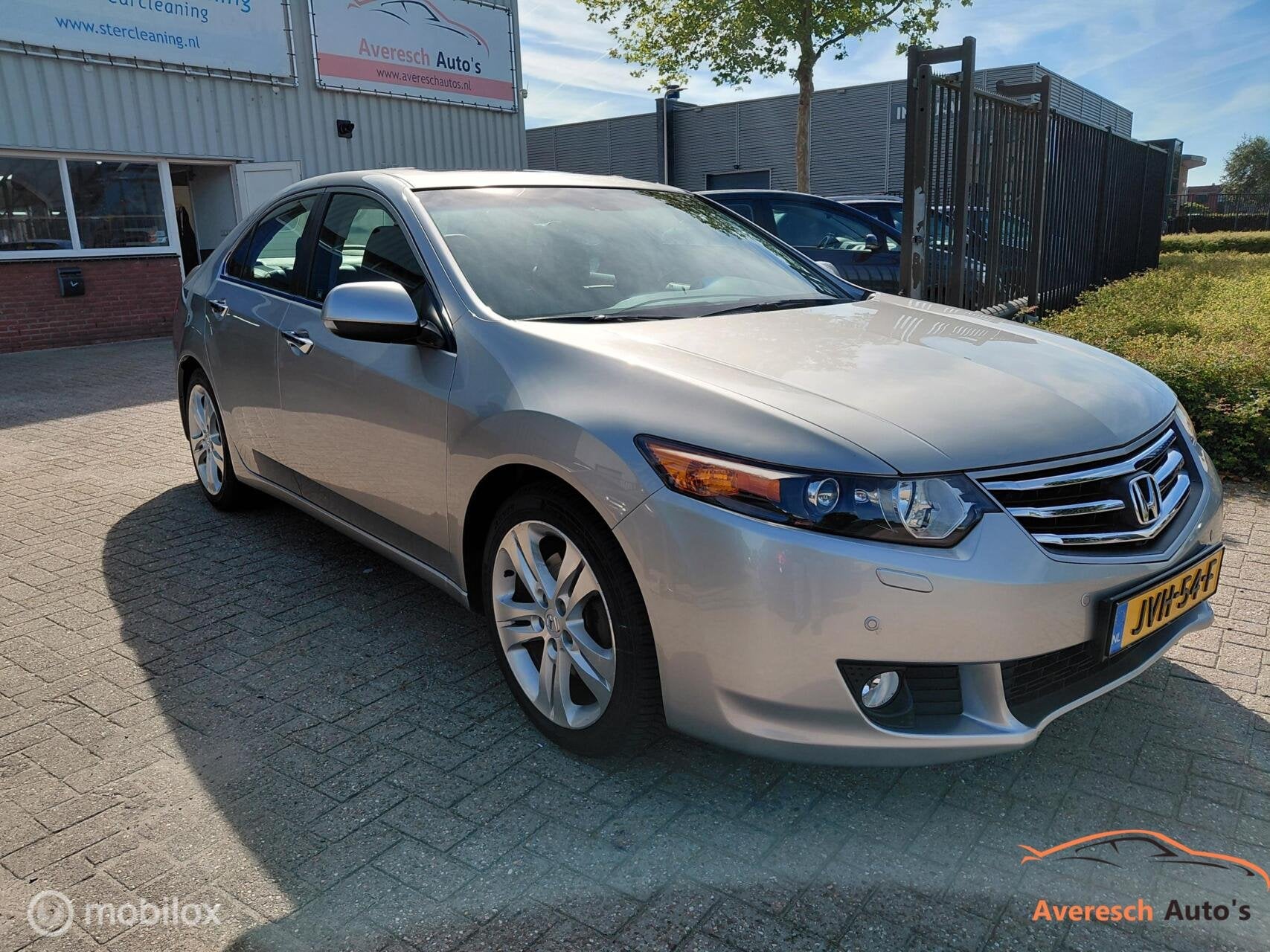 Honda Accord 2.4i Executive, Auto's, Gebruikt, Zwart, Bedrijf, 2354 cc