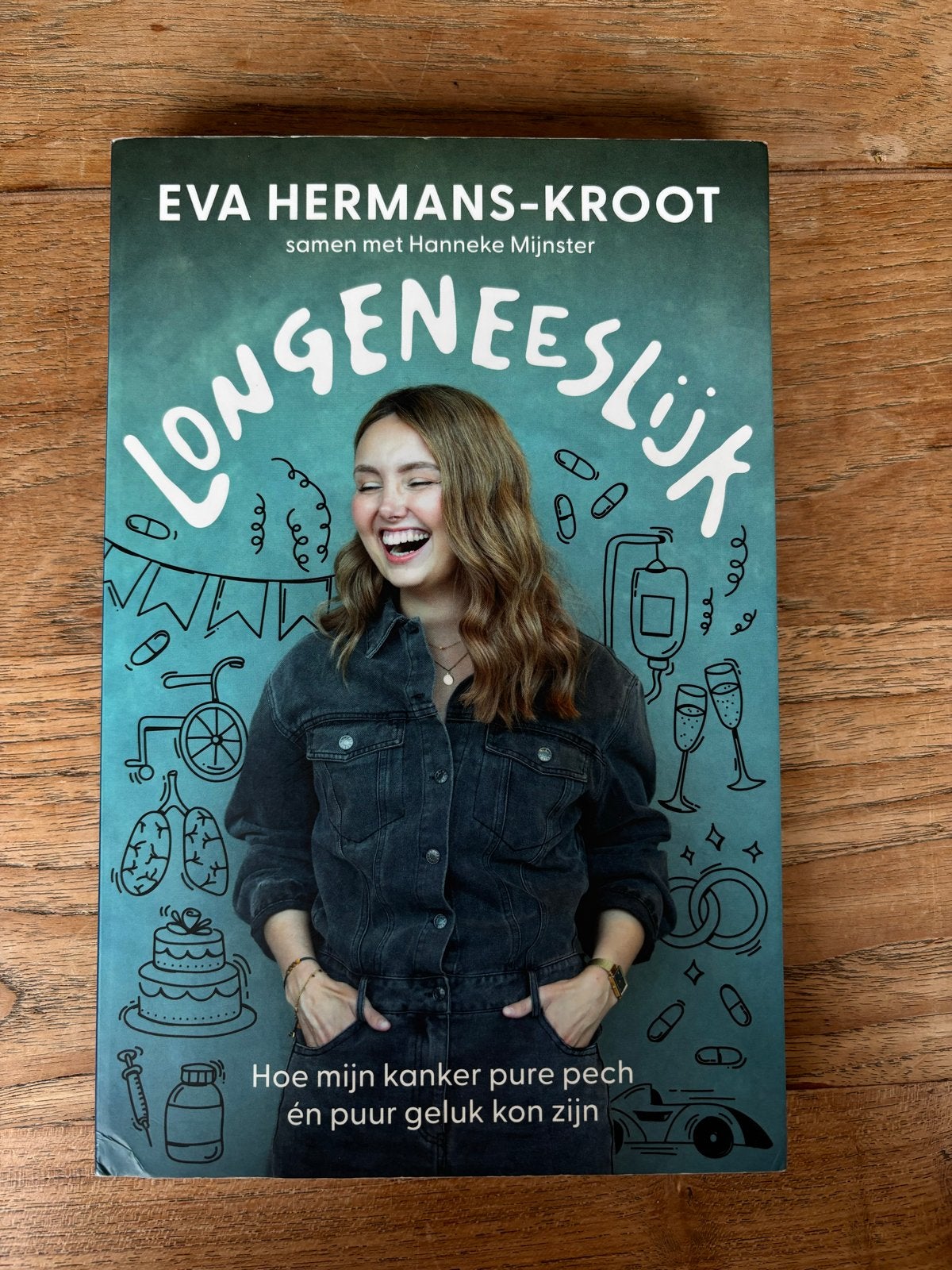 Eva Hermans-Kroot - Longeneeslijk, Ophalen of Verzenden, Zo goed als nieuw, Eva Hermans-Kroot; Hanneke Mijnster