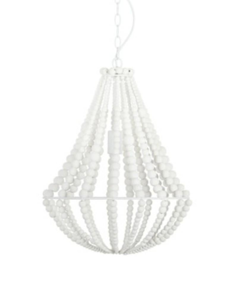 Kralen hanglamp, Huis en Inrichting, Lampen | Hanglampen, Ophalen, Minder dan 50 cm