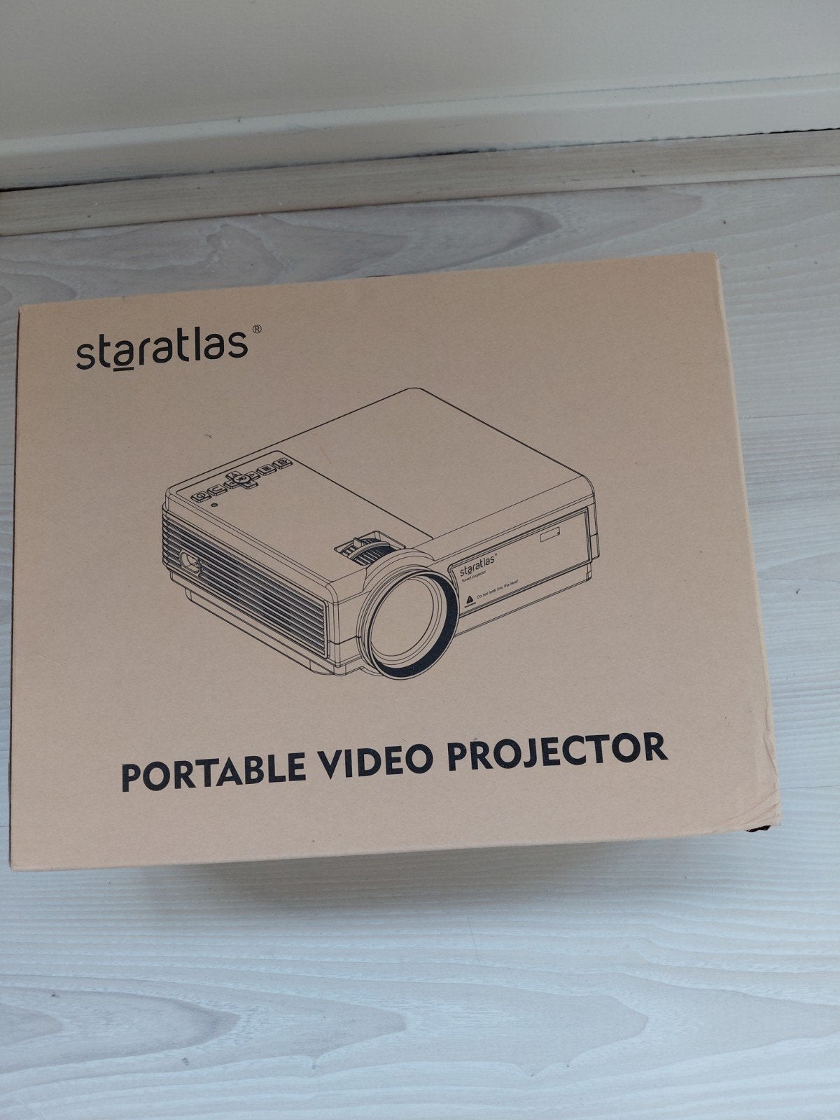 Staratlas 4K Beamer - Draagbare Video Projector, Audio, Tv en Foto, Overige technologieën, Staratlas, Nieuw, Ophalen of Verzenden