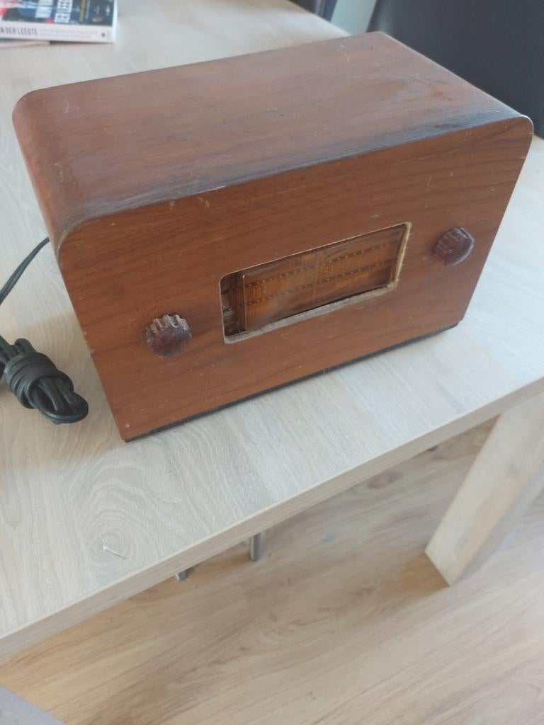 Edwards Fidelotuner Vintage Radio, Ophalen of Verzenden, Gebruikt, Radio