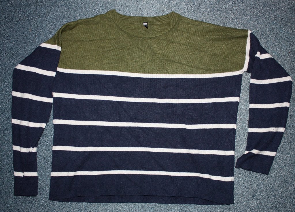 Mooie Hema trui viscose mt S zgan, Blauw, Ophalen of Verzenden, Zo goed als nieuw, Maat 36 (S)