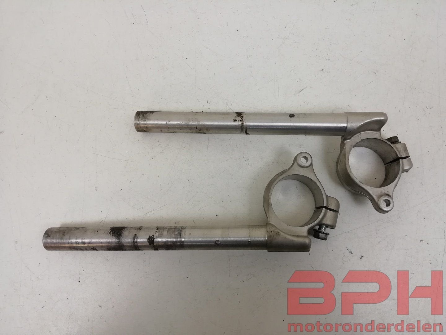 Clipons Suzuki GSX-R 750w 1992 - 1995 stuurhelften stuur GSX, Motoren, Onderdelen | Suzuki, Gebruikt, -, -, Ophalen of Verzenden