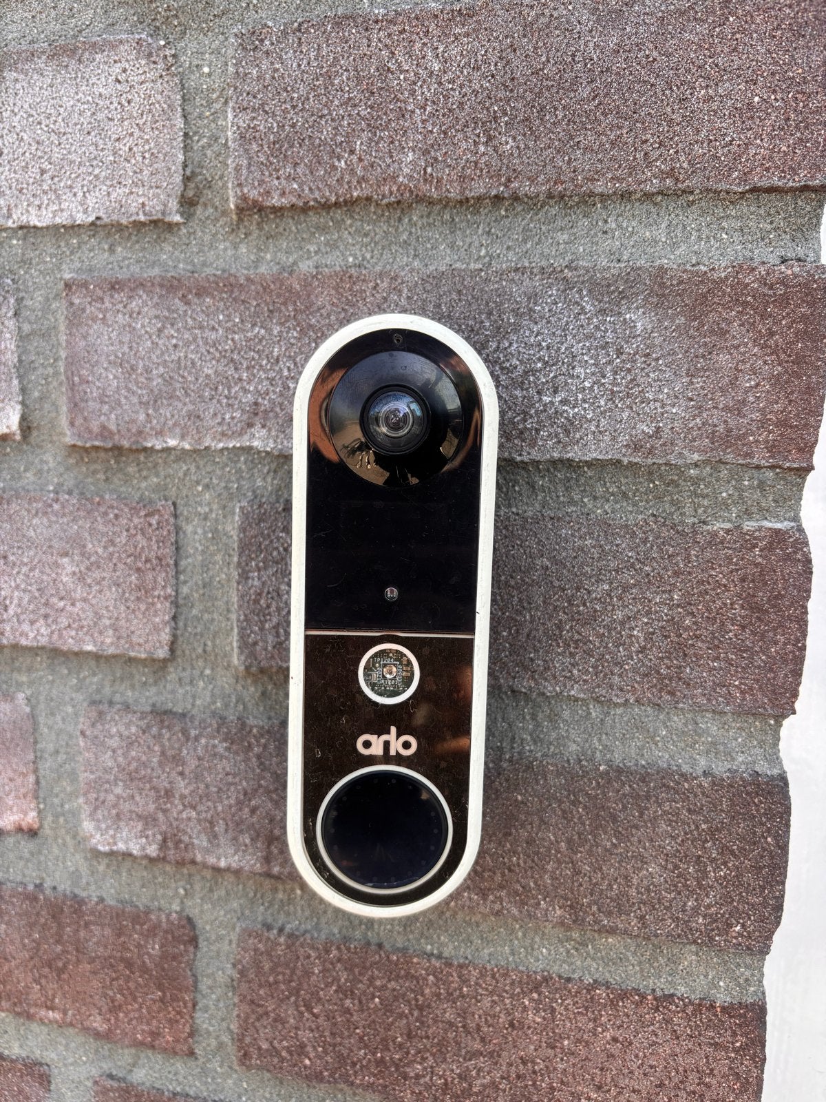 Arlo camera/deurbel met accu, Ophalen of Verzenden, Gebruikt