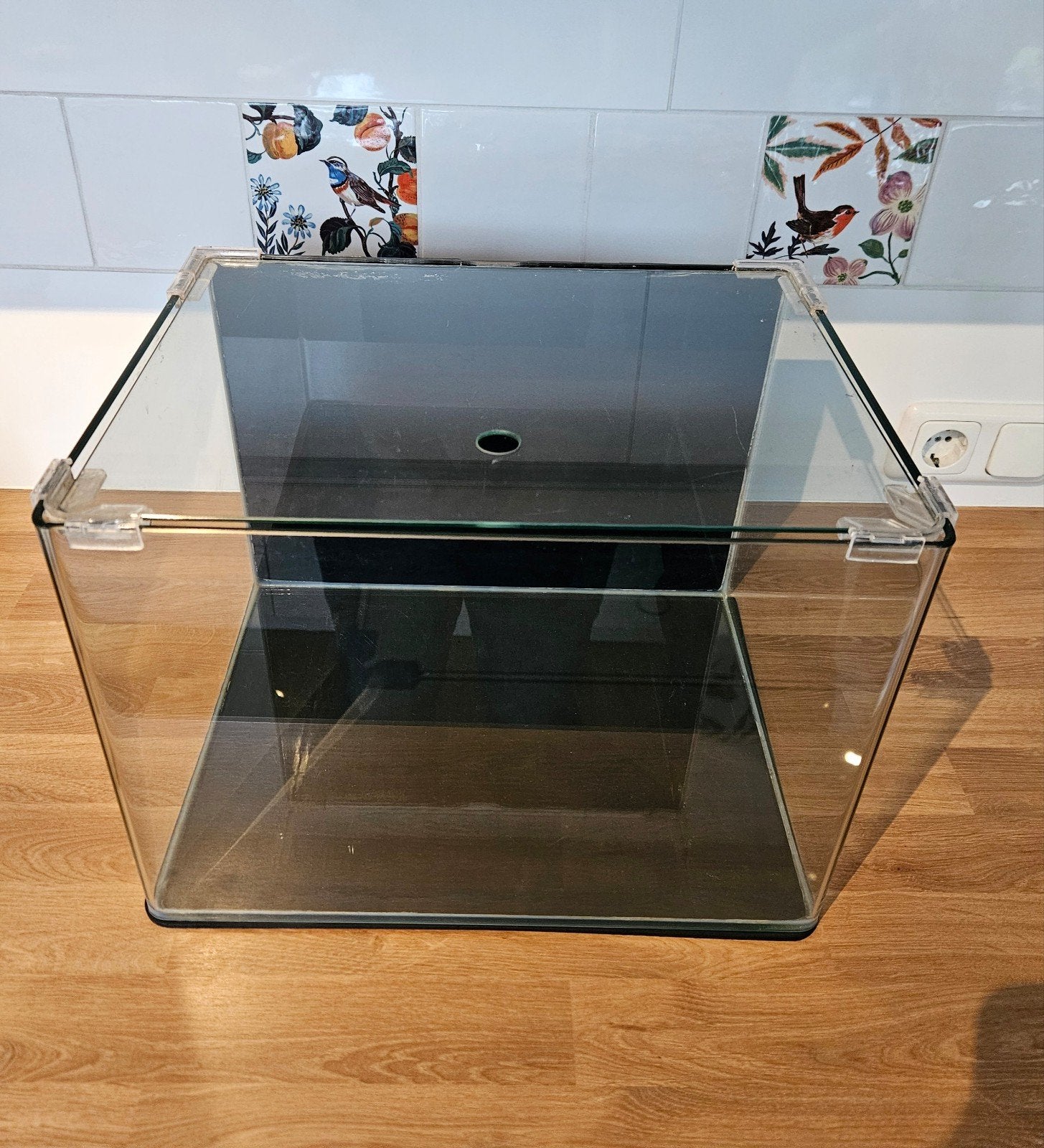 Dennerle Scaper's tank 35L, Dieren en Toebehoren, Ophalen, Gebruikt, Dennerle, Inclusief deksel