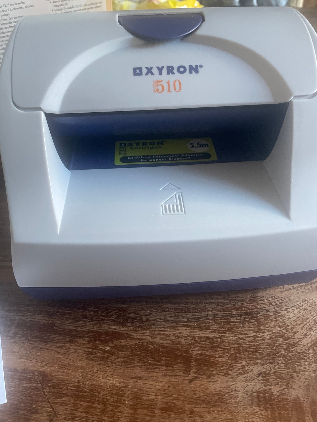 Xyron Model 510 Creative Station, Ophalen of Verzenden, Gebruikt, Overige typen, Overige merken