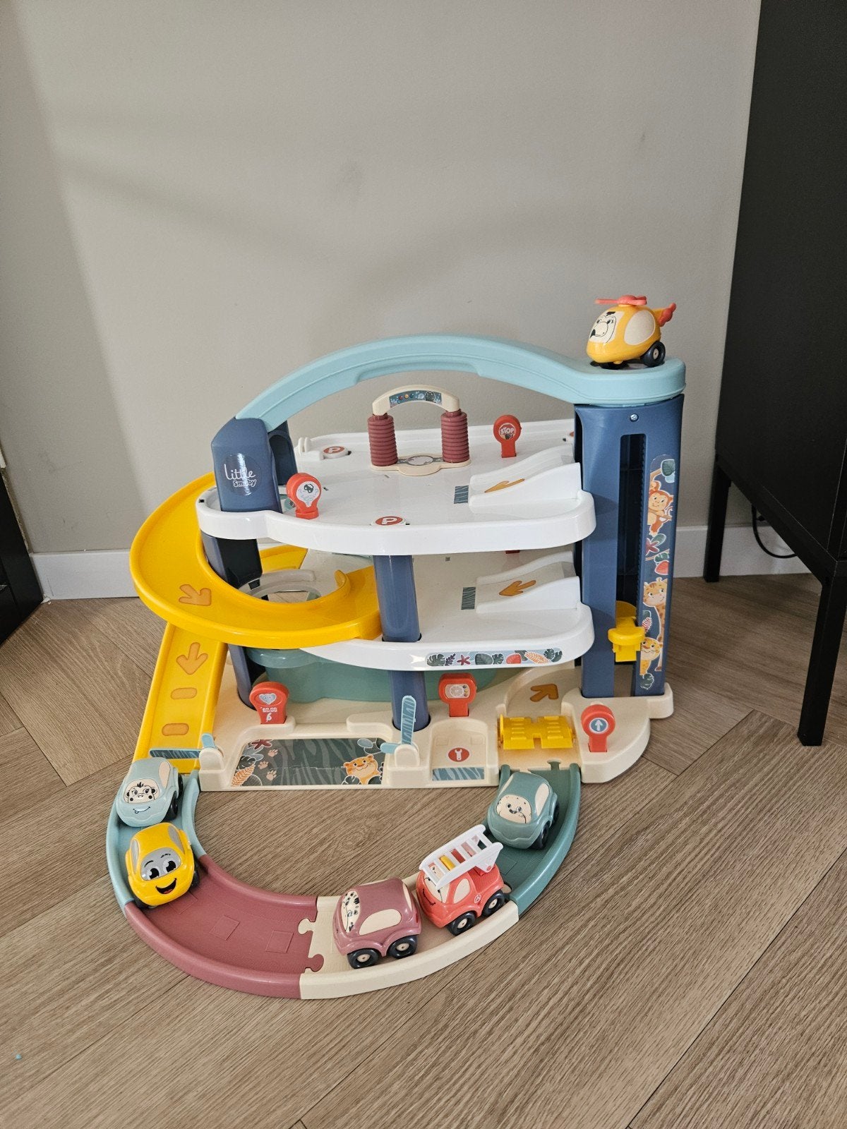 Smoby parkeergarage, Ophalen, Zo goed als nieuw