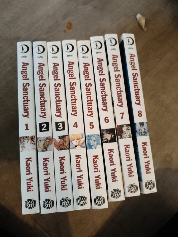 Angel Sanctuary manga Vol. 1-10, Gelezen, Complete serie of reeks, Ophalen of Verzenden, Japan (Manga)