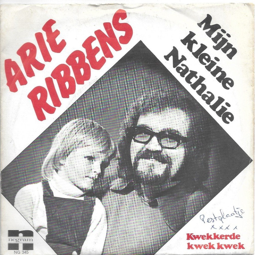 Vinyl Single Arie Ribbens, Ophalen of Verzenden, Gebruikt, Nederlandstalig