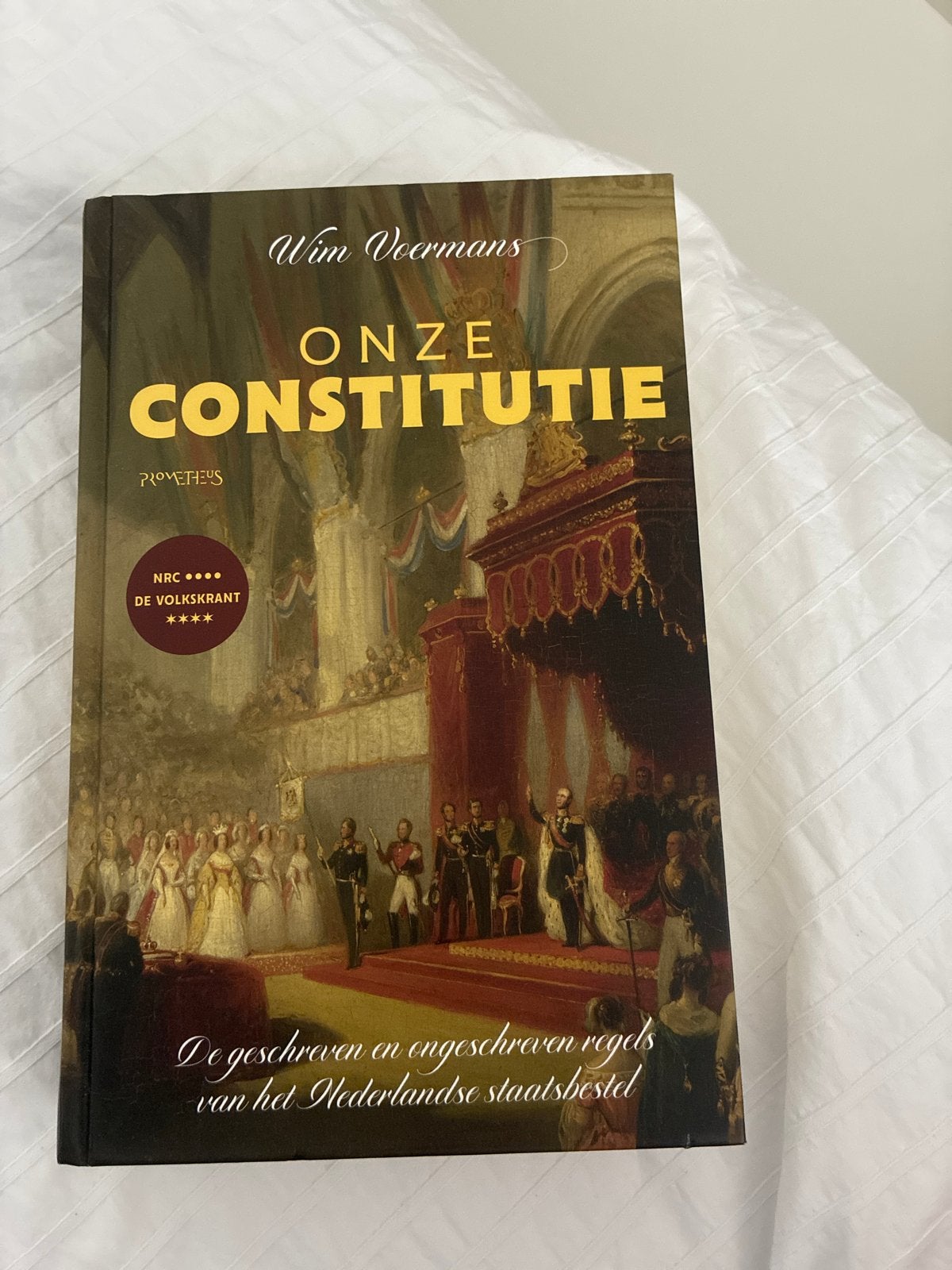 Wim Voermans - Onze constitutie, Verzenden, Zo goed als nieuw, Wim Voermans