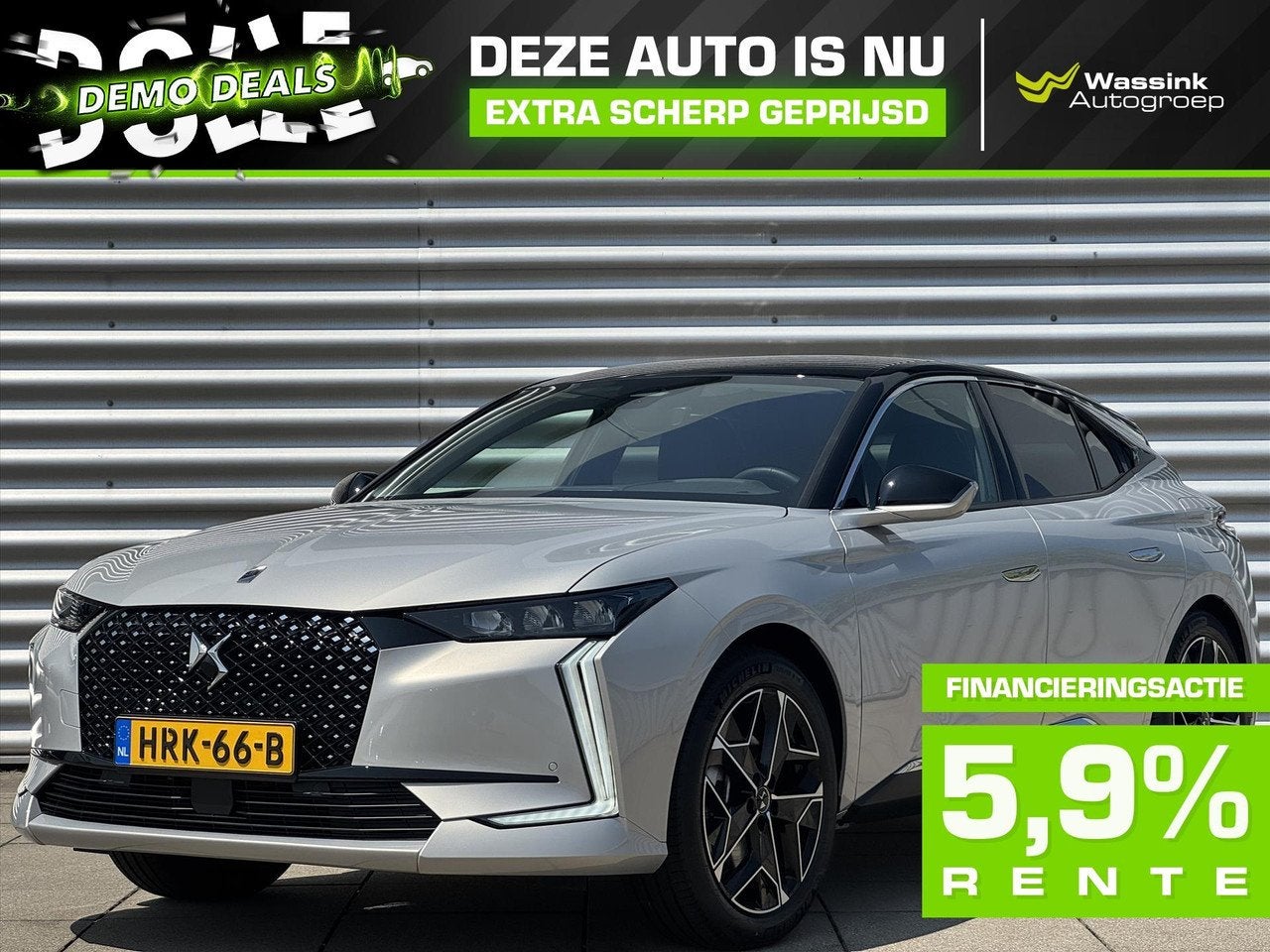 DS DS 4 1.6 Plug-In Hybrid 225pk Automaat Pallas | Navigatie, Auto's, DS, Automaat, Gebruikt, 4 cilinders, 179 pk