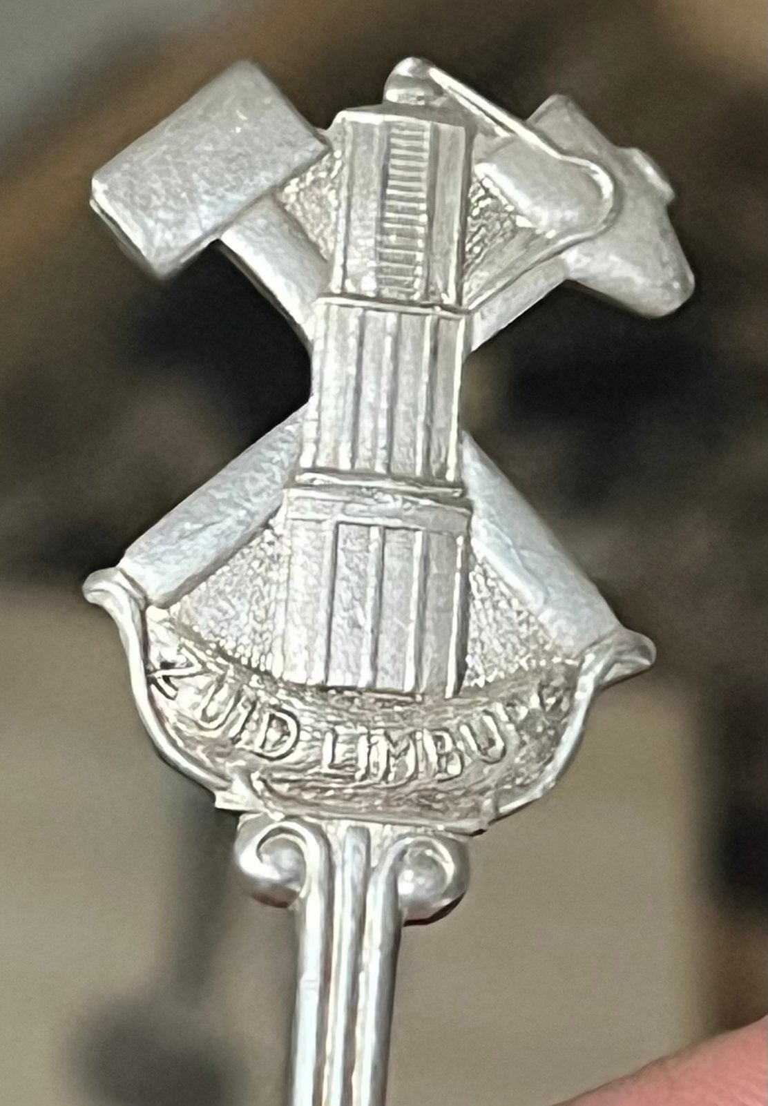 Vintage kolenmijn lepeltje Zuid-Limburg., Ophalen of Verzenden