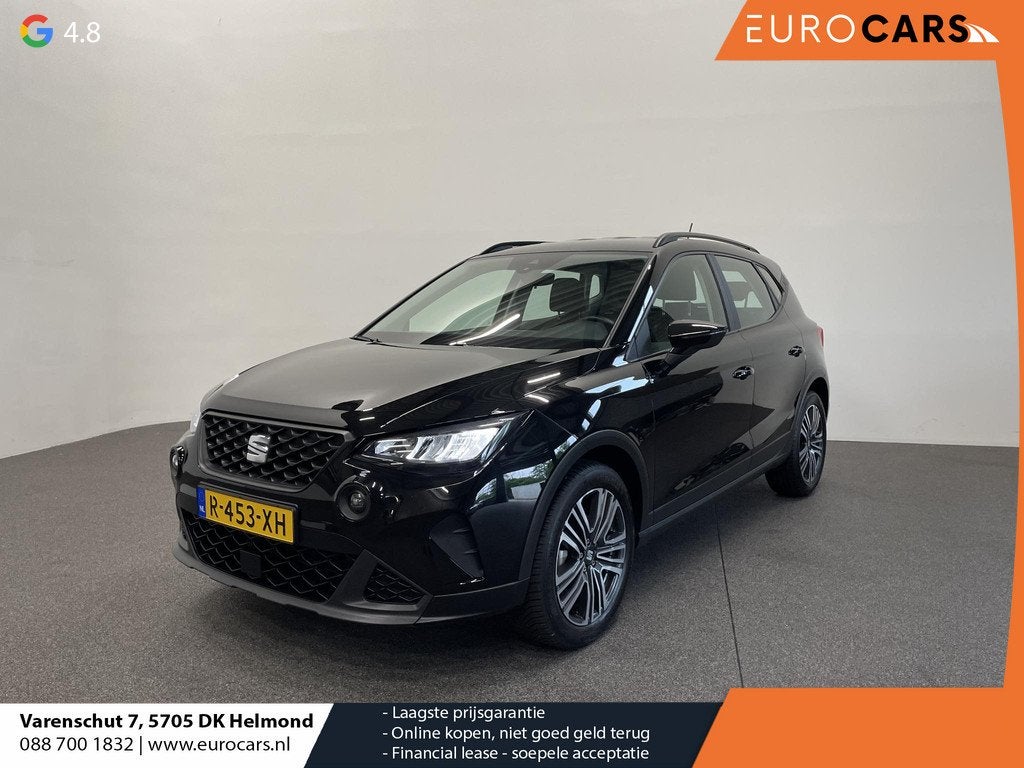 SEAT Arona 1.0 TSI Style Airco ECC Navi Carplay PDC VA Cruis, Auto's, Voorwielaandrijving, Stof, Gebruikt, 95 pk