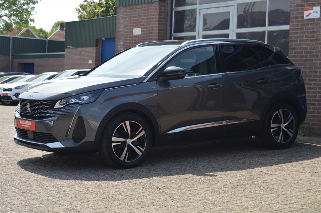 Peugeot 3008 1.6 HYbrid GT | CAMERA - TRK.HAAK (bj 2021), Automaat, Euro 6, 181 pk, Bedrijf