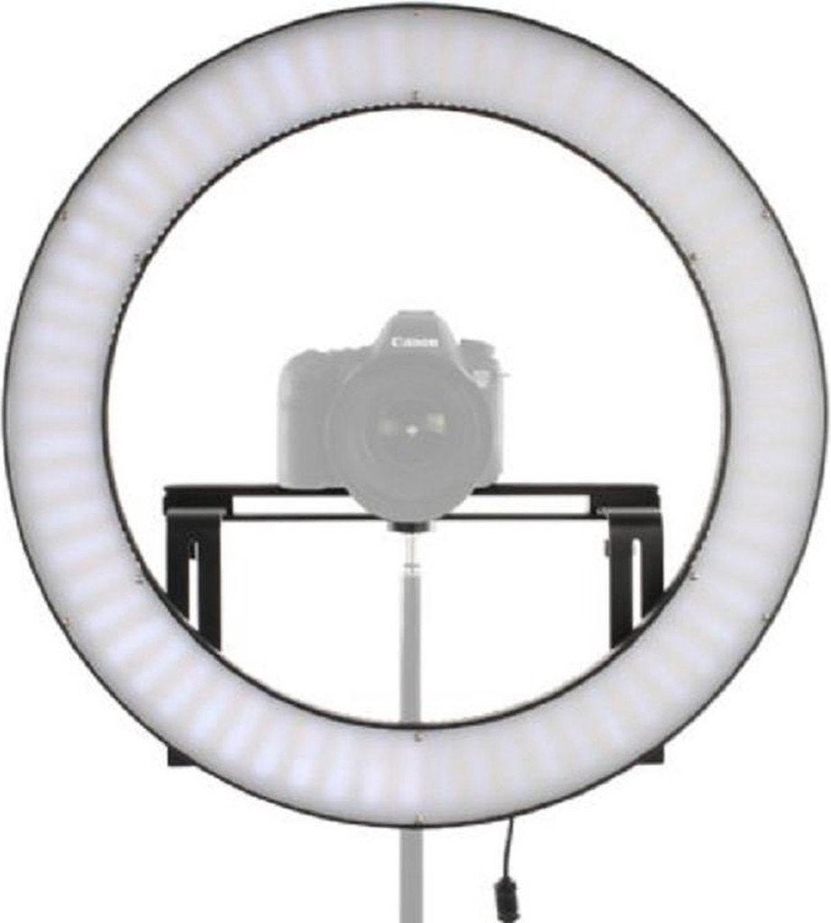 Falcon Eyes Bi-Color LED Ringlamp Dimbaar DVR-512DVC op 230V, Audio, Tv en Foto, Fotografie | Fotostudio en Toebehoren, Zo goed als nieuw
